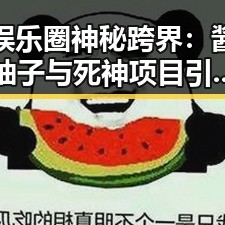 娱乐圈神秘跨界：酱柚子与死神项目引发热议